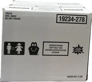 2025 Pokémon McDonalds Dragons Discovery TCG Case - Zdjęcie 1 z 3