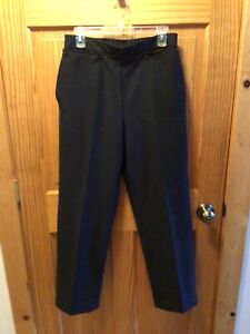Amish Mennonite Hand Made Black 6Button Pants w/Susp Btns W30 EUC Plain Clothing