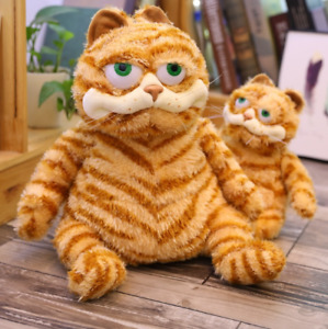 30cm 45cm Cute Animal Cartoon Garfield Soft Stuffed Plush Toy Cat Kids Gift Doll