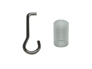 JUEGO DE ALAMBRE Y CUELLO DE VARITA INCLINABLE para MADERA horizontal o MINI PERSIANAS con Cabezal de 1 - Imagen 1 de 3