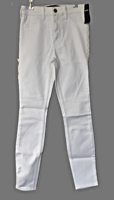 Новый с ярлыками - Hollister высоты Jean леггинсы Junior размер 0S W24 L26 белый джинсовой ткани - Изображение 1 из 4