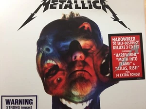 METALLICA - Hardwired To Self-Destruct Deluxe 3 x CD 2016 Blackened Exc Cond MC1 - Picture 1 of 2