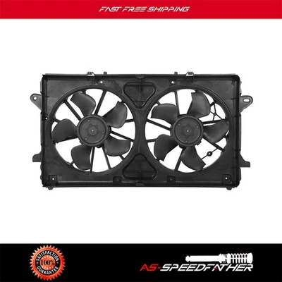 Electric Radiator Condenser Fan Assembly For 2021-2023 GMC Yukon Fits 84120130 - Image 1 of 4