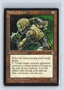 (2x) SOLDEVI GOLEM – MTG Magic the Gathering Card – Ice Age – Rare - Picture 1 of 6