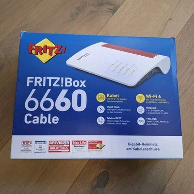 AVM FRITZ!Box 6660 Cable (weiß) - Bild 1 von 4
