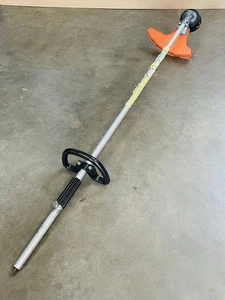 STIHL FS250R FS200 FS120 Trimmer Complete OEM Drive Shaft Assembly W/ Gear Head - Picture 1 of 10