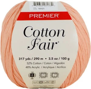 3 Pack - Premier Cotton Fair Yarn-Coral - 27-24 - Picture 1 of 1