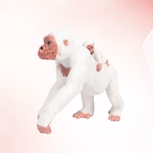 Statuine animali selvatici simpatici gorilla figure ornamenti per bambini - Foto 1 di 11