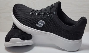 SKECHERS S Sport Size 8 Womens Rummie Casual Pull On Performance Sneakers Black - Picture 1 of 7