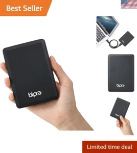 Compact 2.5-Inch USB 3.0 External Hard Drive - 500GB for Mac and Laptops - Photo 1/9