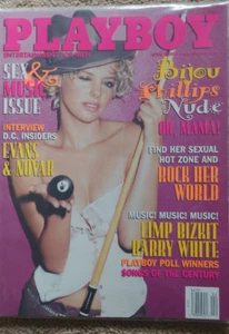 PLAYBOY APRIL 2000 BIJOU PHILLIPS, BRANDE RODERICK CENTERFOLD/MINT - Picture 1 of 2