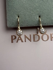 Pandora Lovepod Ohrringe 18k Roségold Diamanten 0,14ct - Bild 1 von 11
