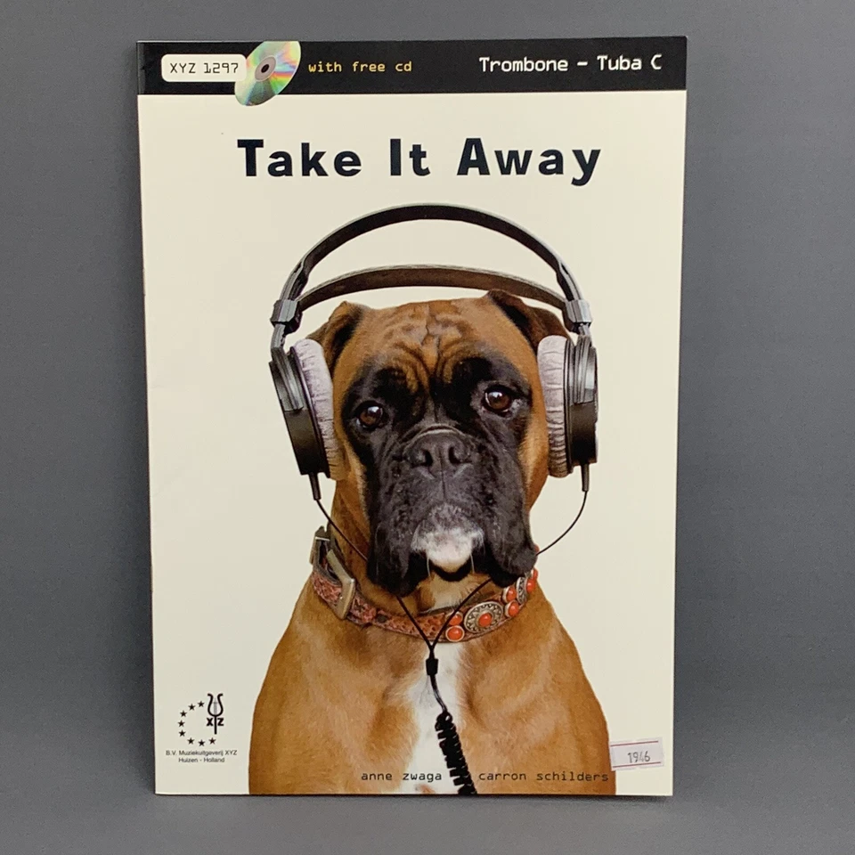 Take It Away by Anne Zwaga and Carron Schilders for Trombone With CD XYZ 1297  - Image 1 of 3
