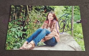 COSMA SHIVA HAGEN - IN PERSON AUTOGRAMM AUTOGRAPH 12 x 19 CM - Bild 1 von 1