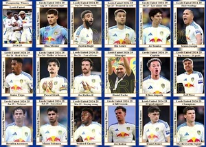 Leeds United Championship Winners 2024-25 Football Trading Cards Please Read - Picture 1 of 1