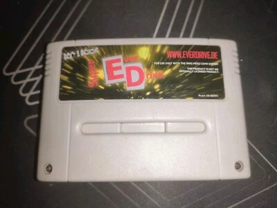 SUPER EVERDRIVE NINTENDO SNES SUPER NES SUPER NINTENDO 16 BIT CON CHIP DSP!!! - Immagine 1 di 4
