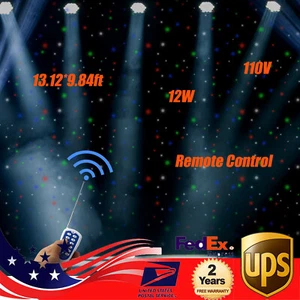 Sfondo LED Palco Stella Matrimonio Festa Natale Tenda Sfondo DMX512 Controller - Foto 1 di 15