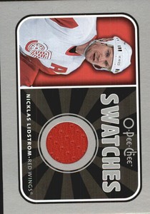 2006-07 O-Pee-Chee Swatches #SNL Nicklas Lidstrom Jersey