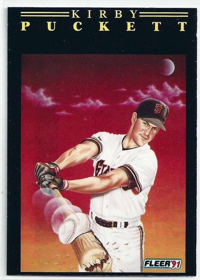 罕见 1991 Fleer Pro Visions MISCUT 错误卡 * * 您选择 * 棒球 — 第 1/1 张图片