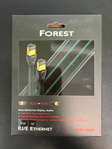 AudioQuest Forest RJE Ethernet Cable. 3m. NEW - Picture 1 of 1