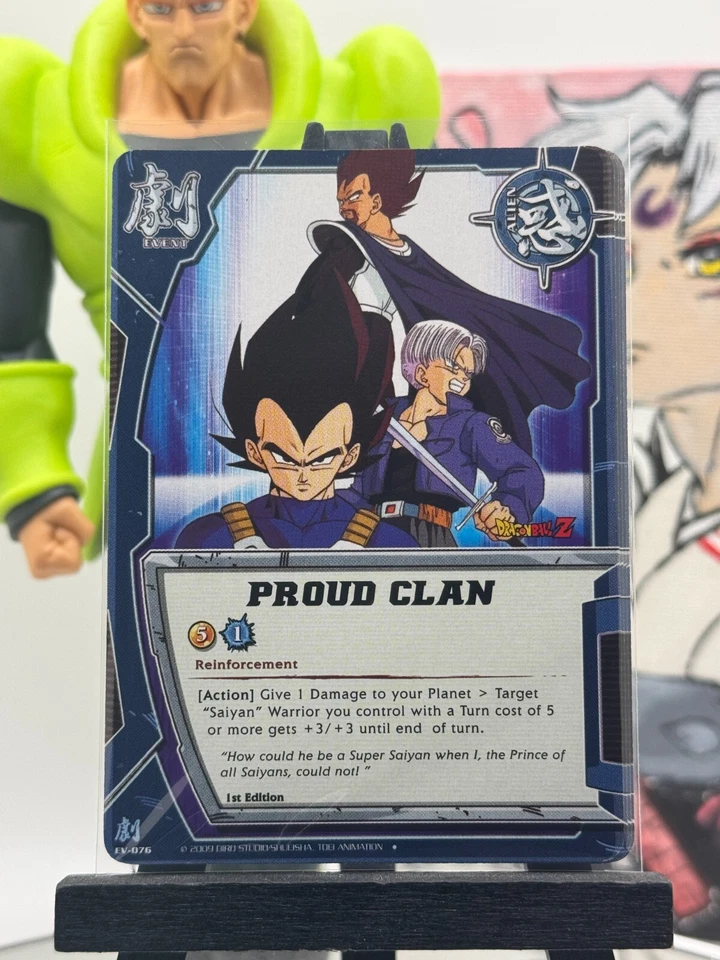 Bandai Dragon Ball Z CCG 3 Proud Clan EV-076 1st Edition Uncommon! - Image 1 of 1