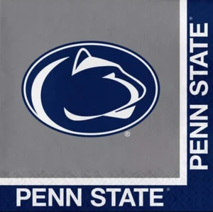 Penn State Nittany Lions Luncheon Napkin Qty 20 Combined Ship Available - Picture 1 of 3