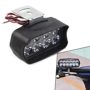 1PCS 12V Motorcycle Headlight Spot Fog Light 8-LED Headlamp For Car UTV ATV - Picture 1 of 10
