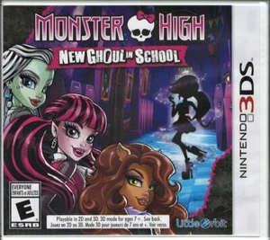 Monster High New Ghoul in School 3DS (Brand New Factory Sealed US Version) Ninte - Picture 1 of 2