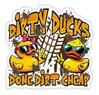 Funny Rubber Duck Game Decal Sticker 4x4 Off-Road ATV Waterproof Peace Sign Wave