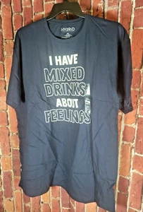 I have mixed drinks about feelings 2xl t-shirt - Picture 1 of 3