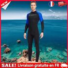 Men Wetsuits Breathable Sunscreen Diving Suit Outdoor Accessories (Blue L)