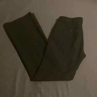 Body by Victoria “The Christie Fit” sz 6 wide-leg black dress pants - Image 1 of 4