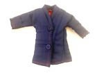 Barbie Sindy fashion doll outfit - Quilted Coat blue- full length-hand made