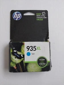 HP C2P24AN 935XL Tintenpatrone Cyan mit hoher Reichweite Ablaufdatum 8/2017 - Bild 1 von 2