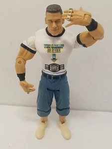 WWE John Cena 'The Champ is Here' 2003 Jakks 7" Figura de Lucha 17 Time Champ!! - Imagen 1 de 8