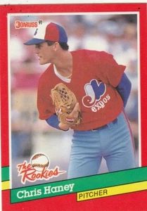 FREE SHIPPING-MINT-1991 Donruss The Rookies Chris Haney #44 EXPOS - Picture 1 of 1
