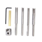 7x Barrel Trimmer Kit Pen Mill Set Cutting Head Sleeve Adapter Woodworking Tools