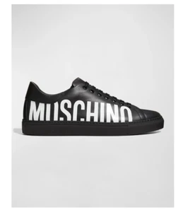 NUEVAS EN CAJA Tenis para hombre con logotipo de cuero de becerro talla 41/42 Precio de venta sugerido por el fabricante $550 - Imagen 1 de 8