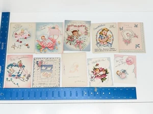 Vintage 1950’s Baby Greeting Cards Ephemera MCM Mixed Lot #2 - Picture 1 of 11