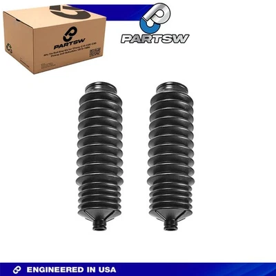 PartsW Rack and Pinion Bellow Boot Kit 2 Pc Corvette Camaro Cadillac DTS - Image 1 of 4