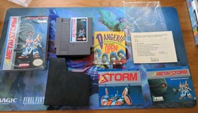 Metal Storm NES CIB Complete w/ Poster!  Authentic H-Seam Shrink!  Beautiful!