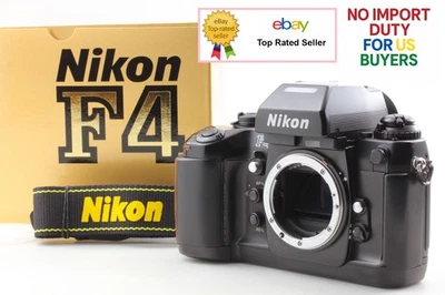 Cuerpo de cámara fotográfica Nikon F4 35 mm SLR Late S/N261xxxx [COMO NUEVO en caja] DP-20 Japón Foto 1 de 4