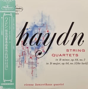 Haydn - Quartetto d'archi N. 5 & 2 Op. 64 / Wiener Quartet - LP Japan - Picture 1 of 3