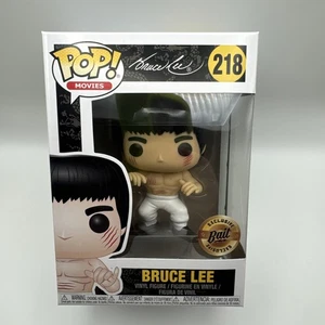 Funko Pop! Vinilo: Bruce Lee (pantalones blancos) - cebo (exclusivo) #218 - Imagen 1 de 6