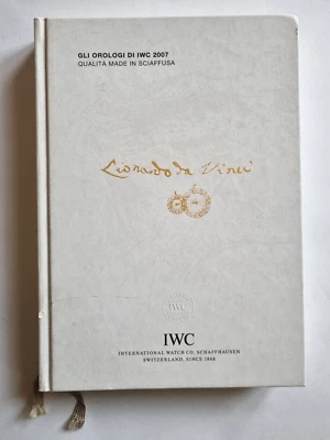 Catalogo IWC 2007 Orologi Leonardo da Vinci International Watch SchaffHausen - Immagine 1 di 4