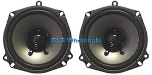 Pair OEM Style 5 1/4 inch 5.25" Car Audio Speakers Factory Replacement Upgrade - Picture 1 of 7