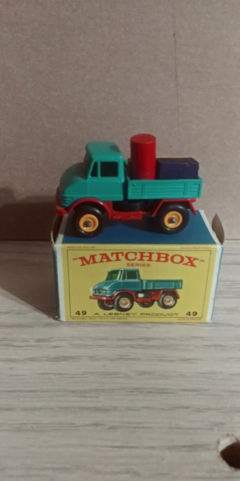 Nos Vtg Matchbox Lesney #49 Unimog - Image 1 of 4
