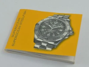 Breitling Instruction Manuelle COLT Superocean Steelfish 2 - Photo 1 sur 1