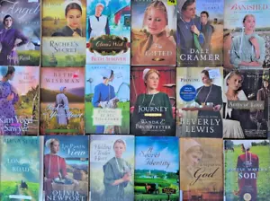 RANDOM MIX Lot of 10 AMISH ROMANCE Trade Paperback Books - Picture 1 of 3
