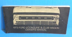 Ford Econoline 1973 73/Club Wagon manual del propietario - Imagen 1 de 1
